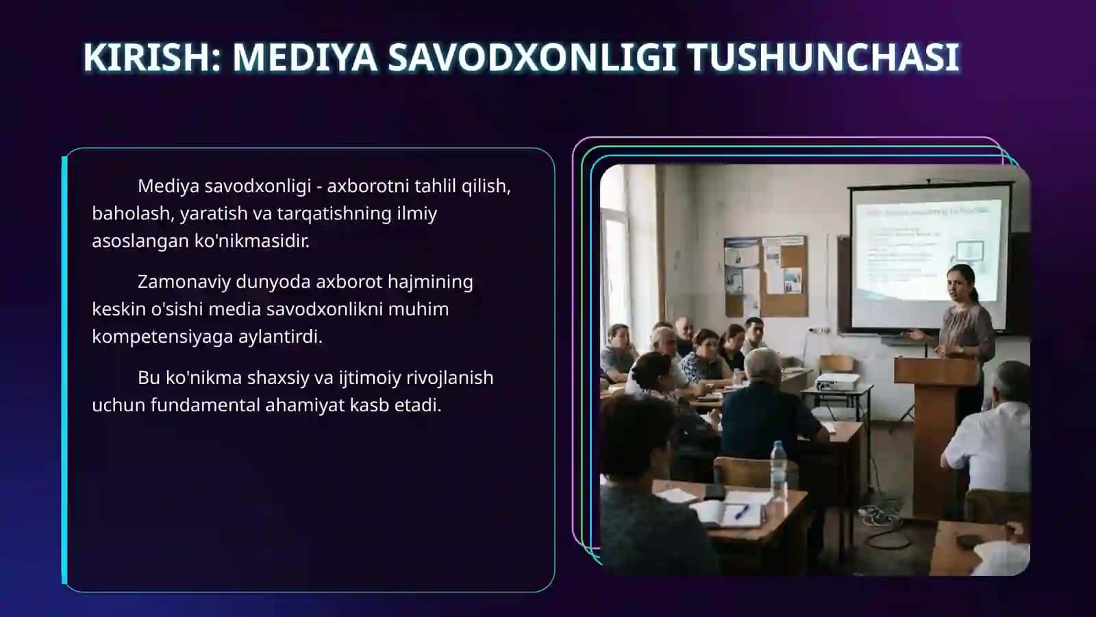 Media savodxonlil va axborot madaniyati evolyutsiyasi hamda jamiyatdagi ahamiyati 3