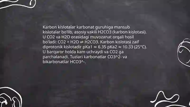 Karbon kislotalar 3