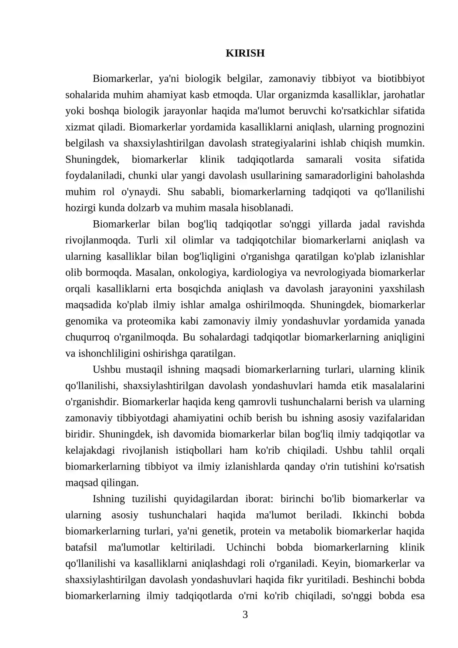 Biomarkerlar va ularning qoʻllanishi 3