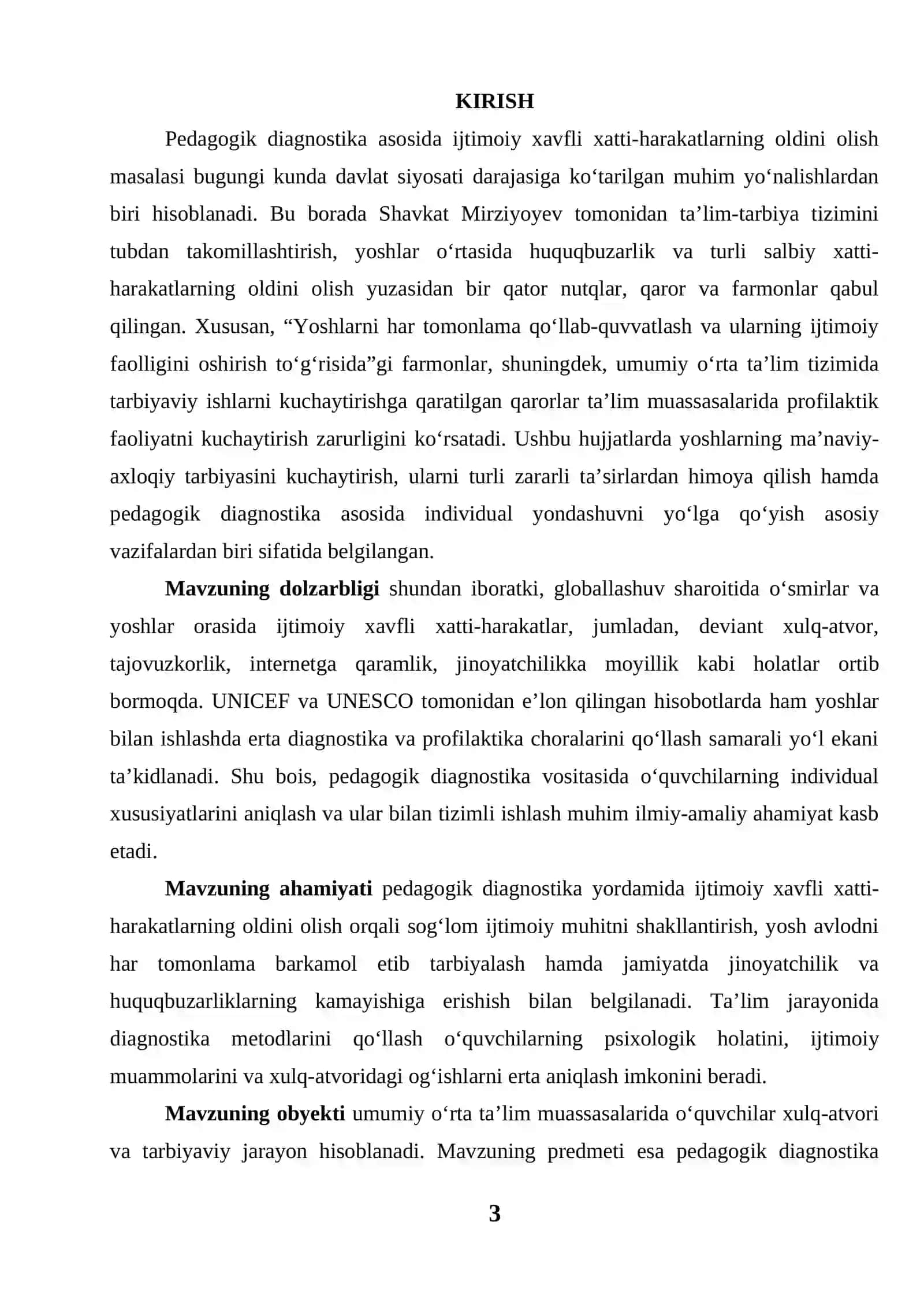 Pedagogik diagnostika asosida ijtimoiy xavfli xatti-harakatlarning oldini olish 3