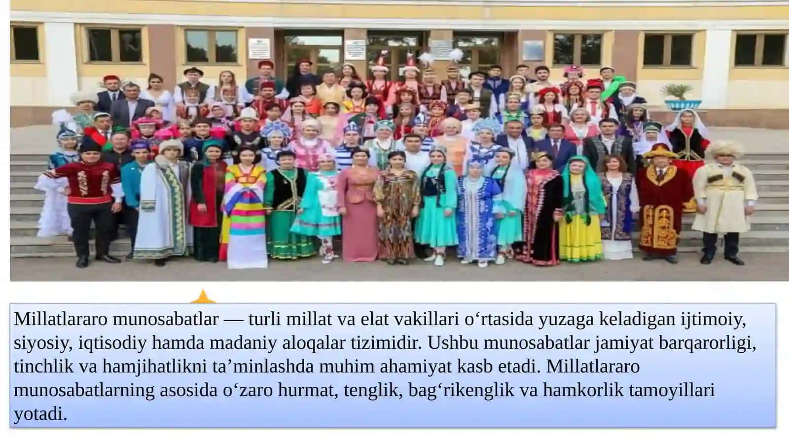 Millatlararomunosabatlar vasotsiomadaniy muammolar tushunchasi 3