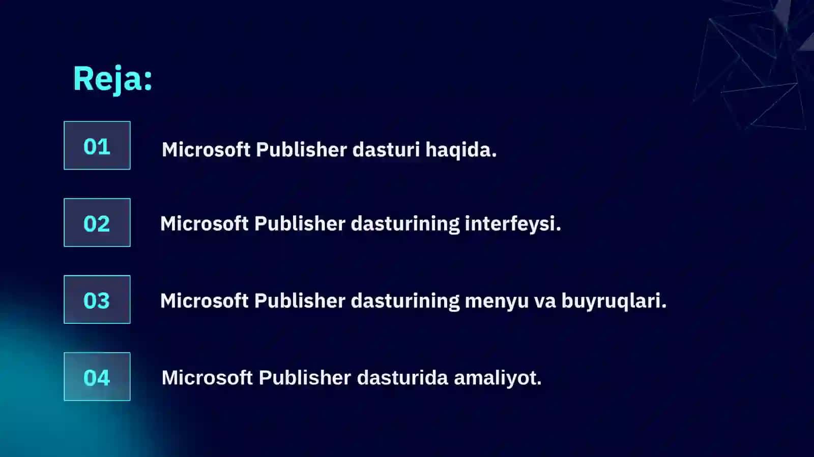 Microsoft Publisher dasturi 3