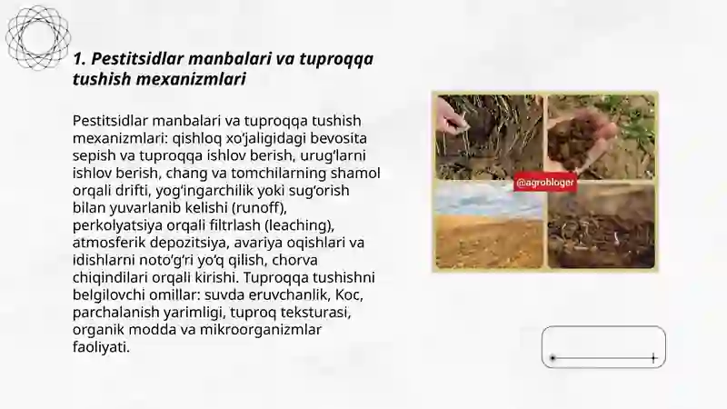 Tuproqlarni pestidsidlar bilan ifloslanishi va ularni oldini olish 3