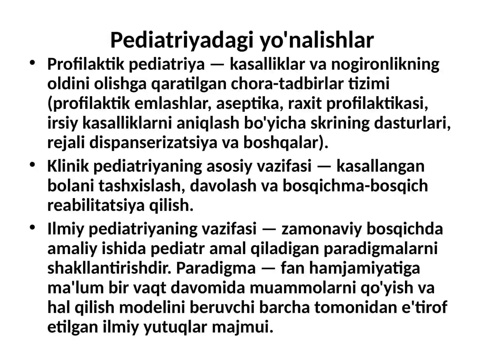 Muddatida va chala tug'ilgan chaqaloqlar pediatriyasi 3