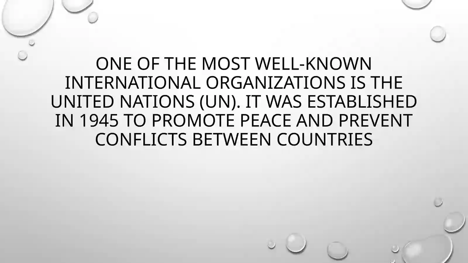 International organizations 3
