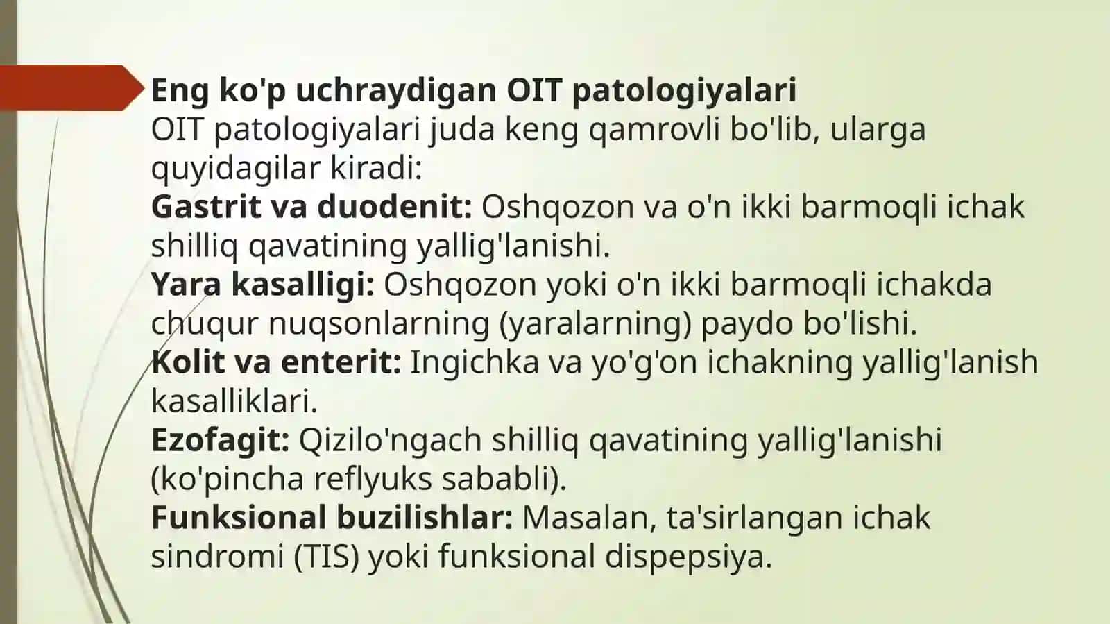 Oshqozon-ichak trakti patologiyalari 3