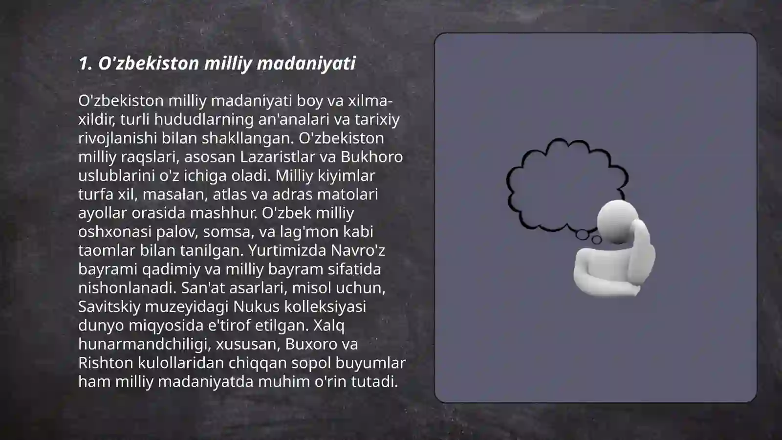 O'zbekiston milliy madaniyati 3