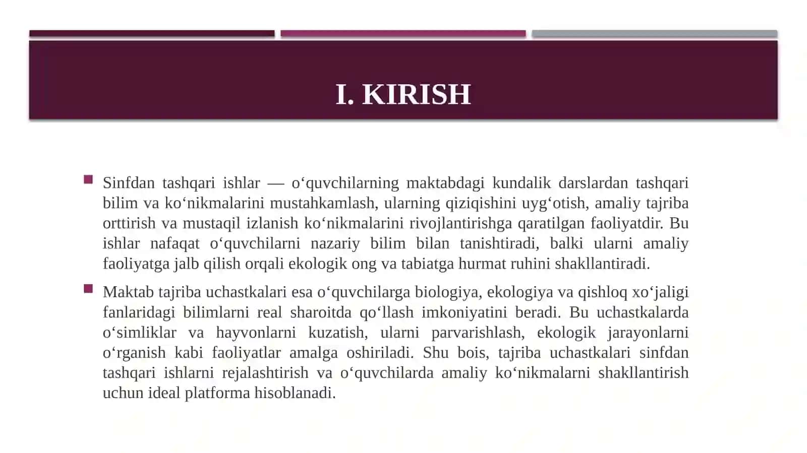 Maktab tajriba uchastkalarida sinfdan tashqari ishlarni rejalashtirish yo‘llari 3