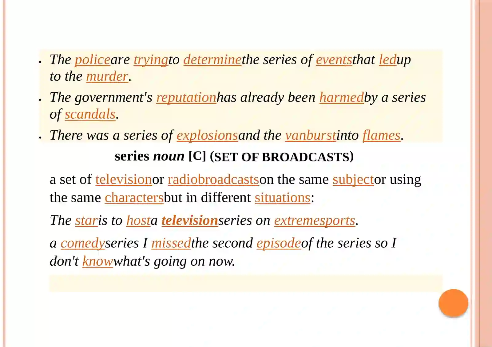 ENGLISH WORD SERIES 3