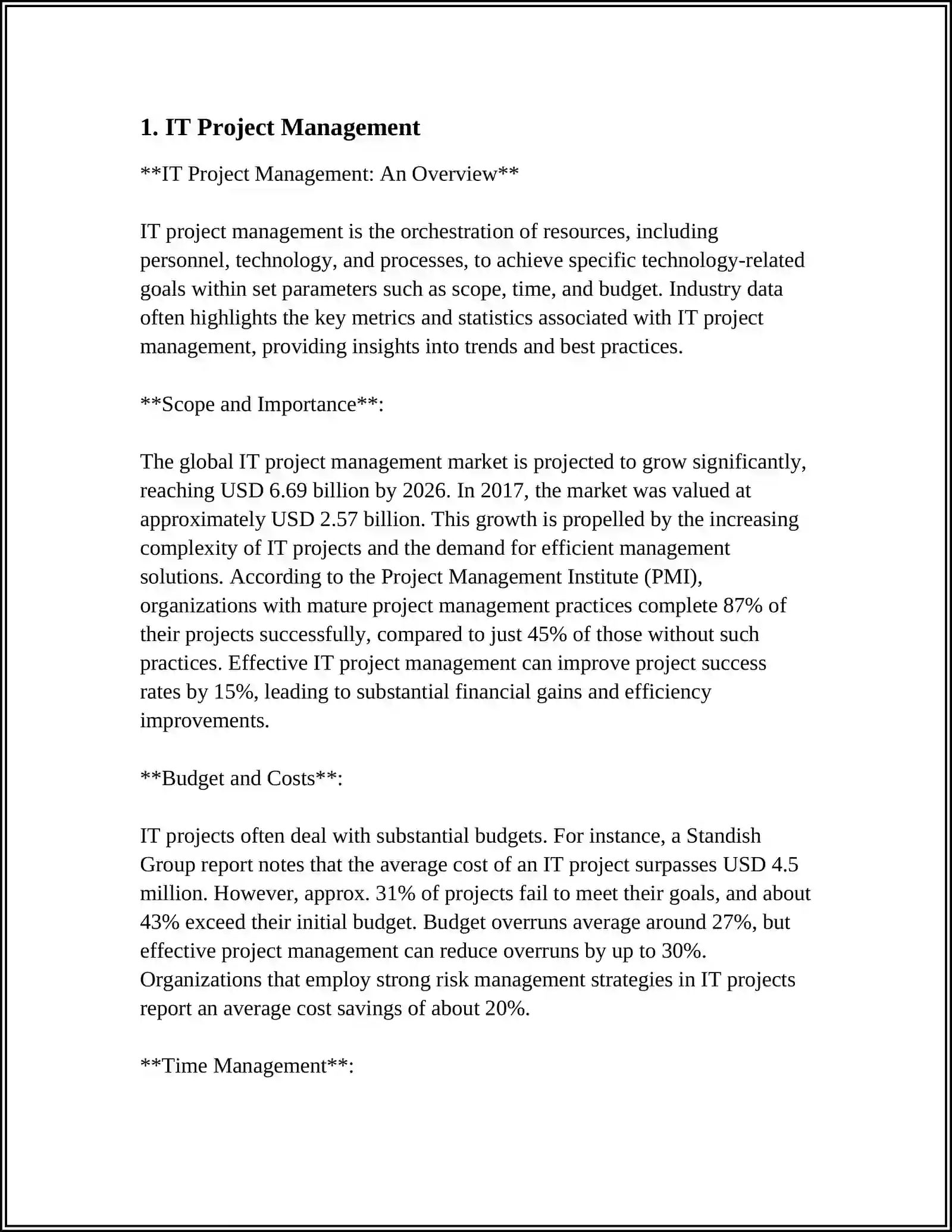 IT Project Management 3
