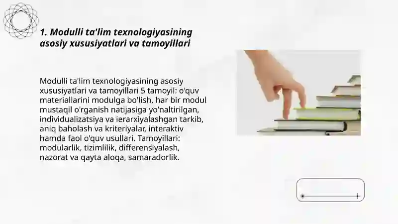 Modulli ta'lim texnologiyasi xususiyatlari va adabiyot oʻqitishda undan foydalanish yoʻllari 3