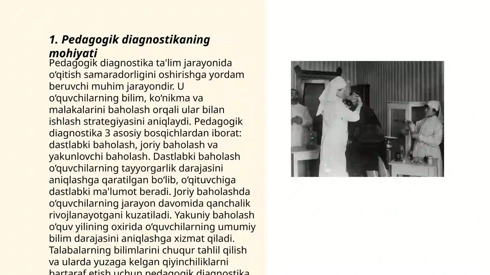 Pedagogik diagnostika 3