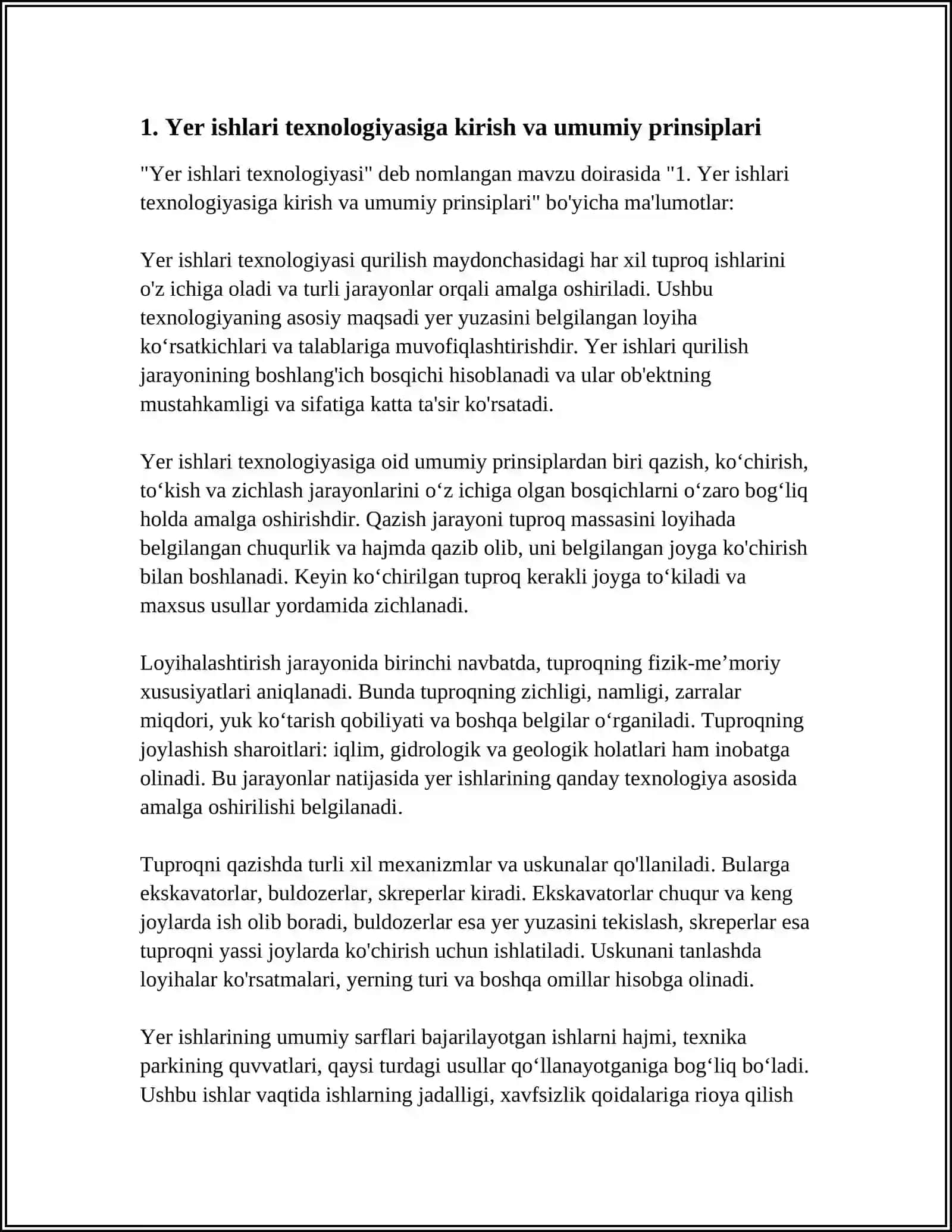 YER ISHLARI TEXNOLOGIYASI 3