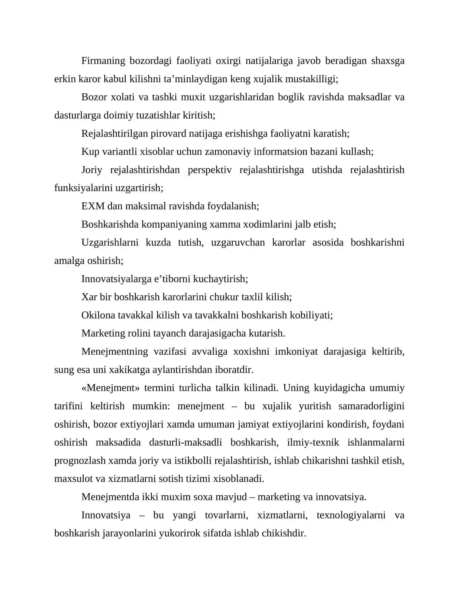 Menejment tushunchasi va moxiyati 3