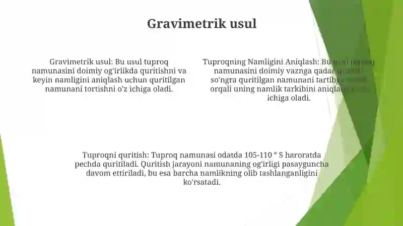 Tuproqning Namligini Aniqlash 3