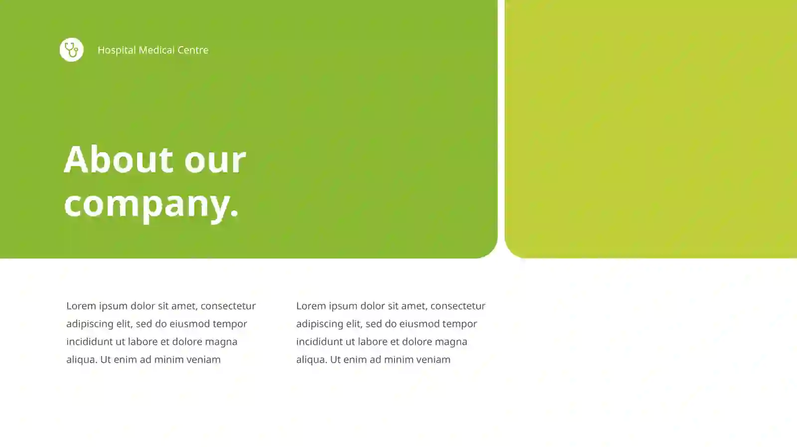 Medical Presentation Template 3