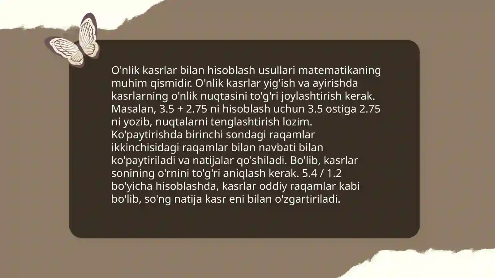 Hisoblashning qulay usullari 3
