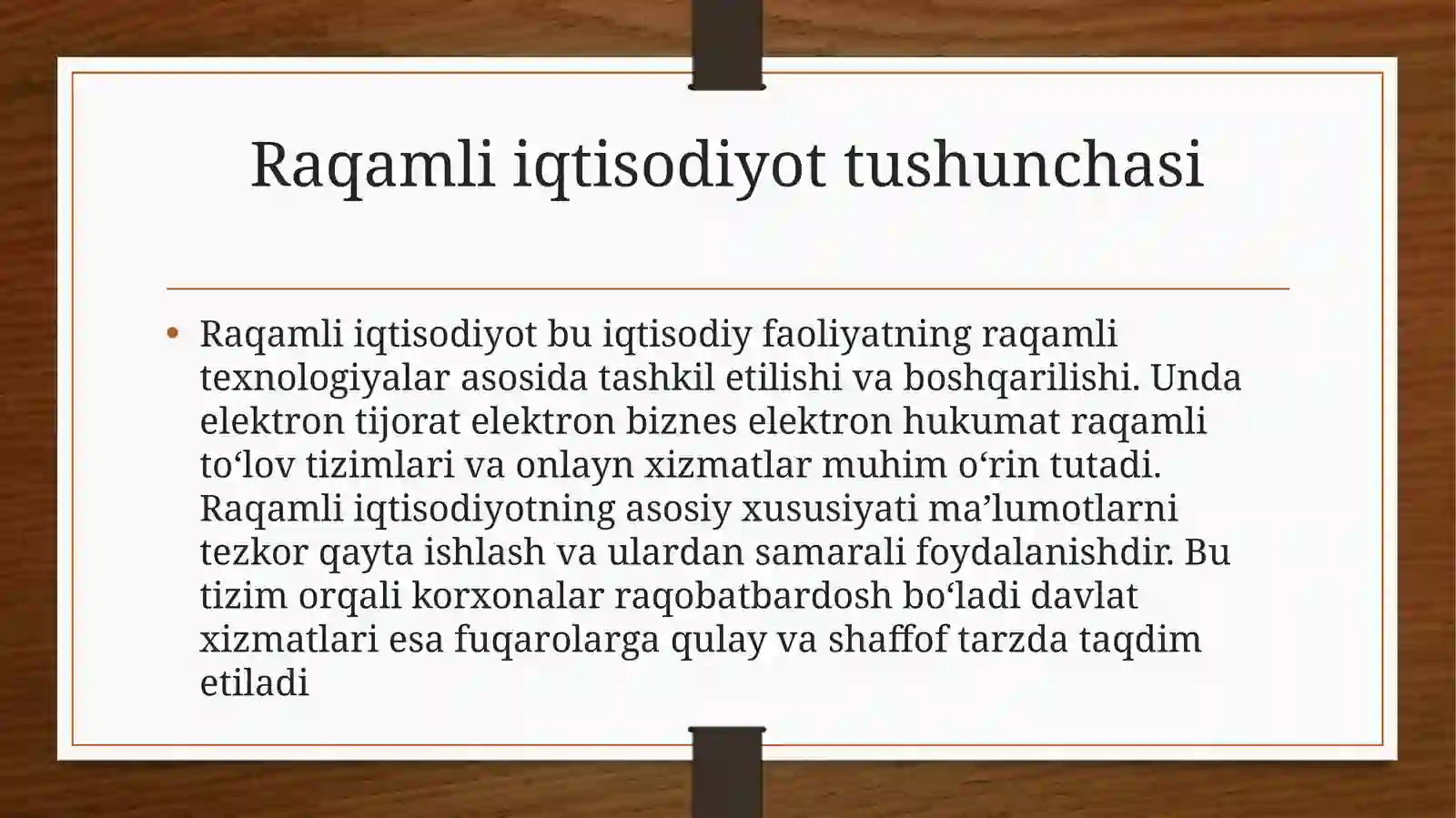 Raqamli iqtisodiyotning asosiy texnologiyalari 3