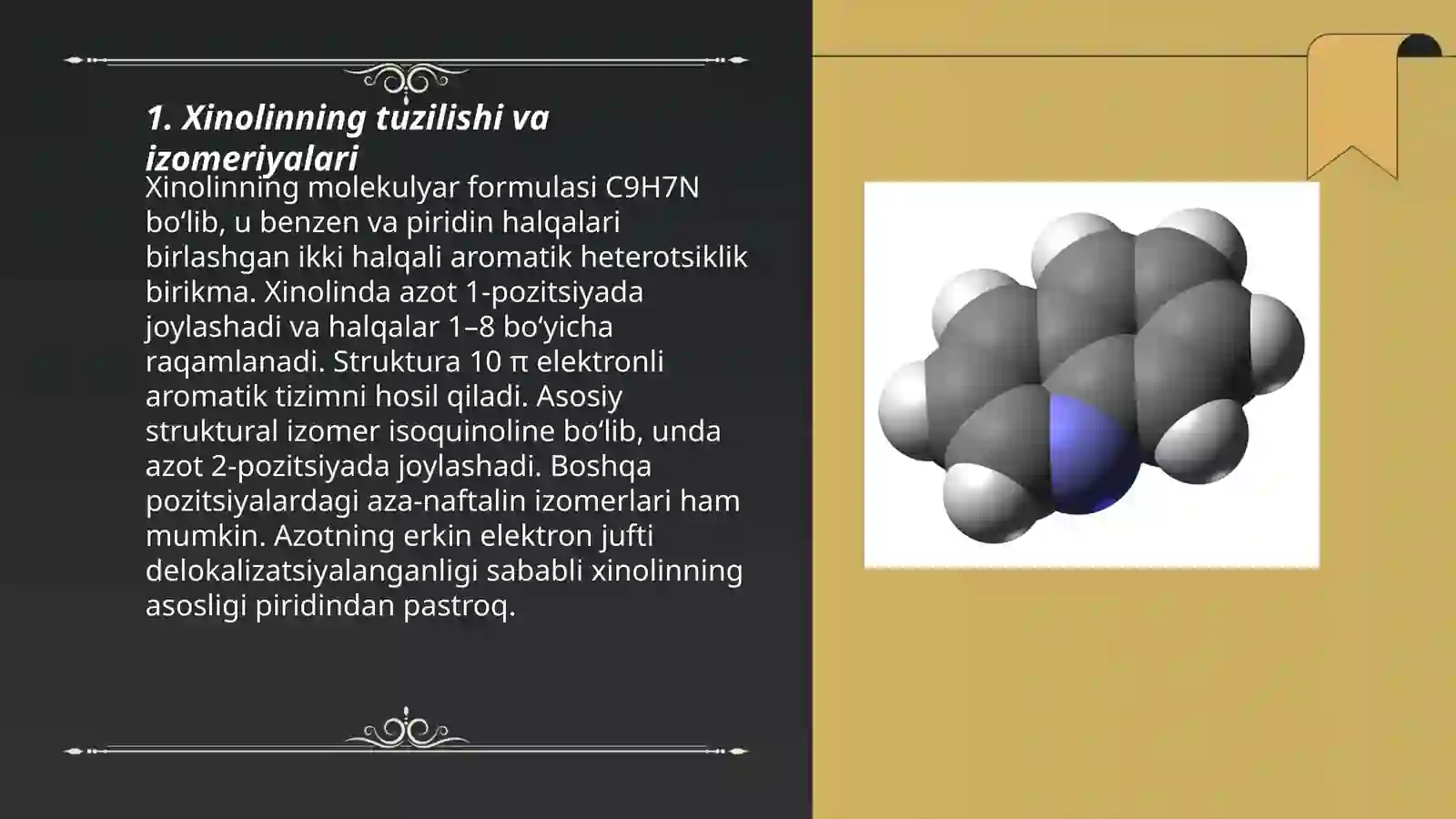 Xinolin va uning hosilalari 3