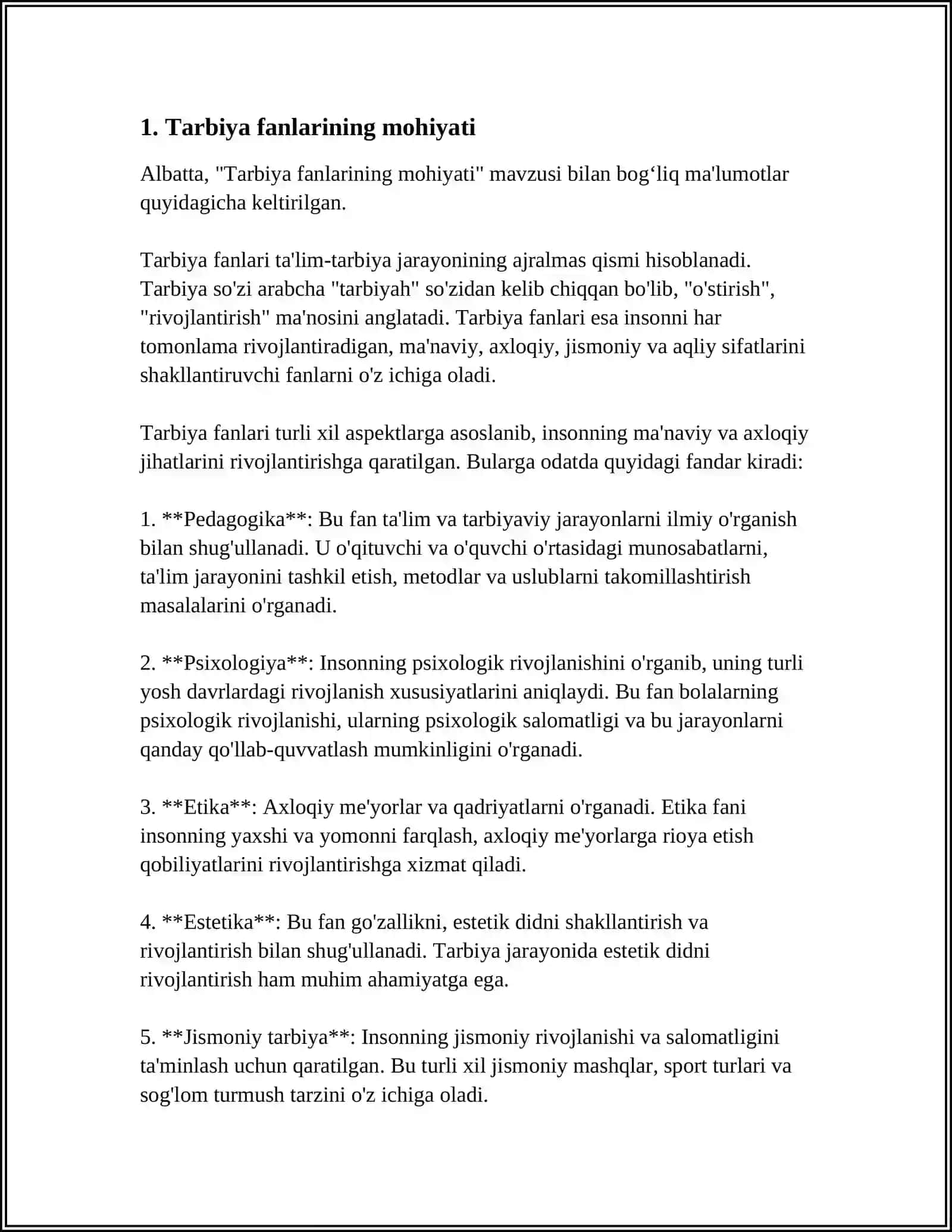Tarbiya Fanlari Darstliklari va Ularga Qo‘yiladigan Zamonaviy Talablar 3