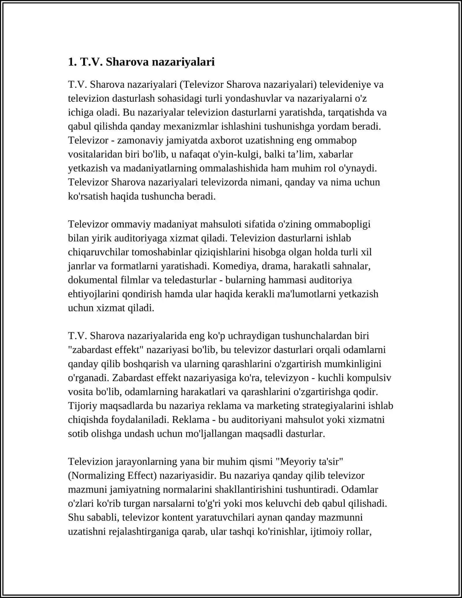 T.V.SHAROVA BOʻYICHA OZIQ TISHLARNI ANATOMIK SHAKLINI SHAKLLANTIRISH 3