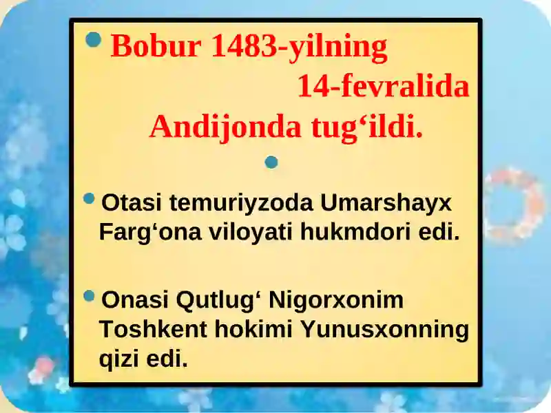 Bobur Haqiqati 3