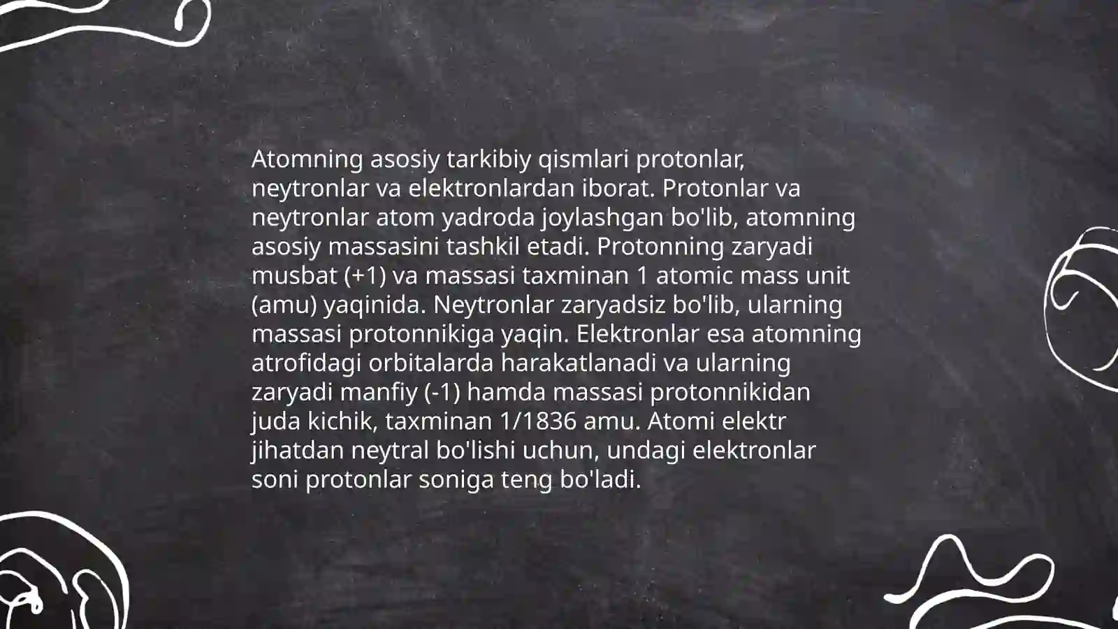 Atom tuzilish va davriy qonun 3