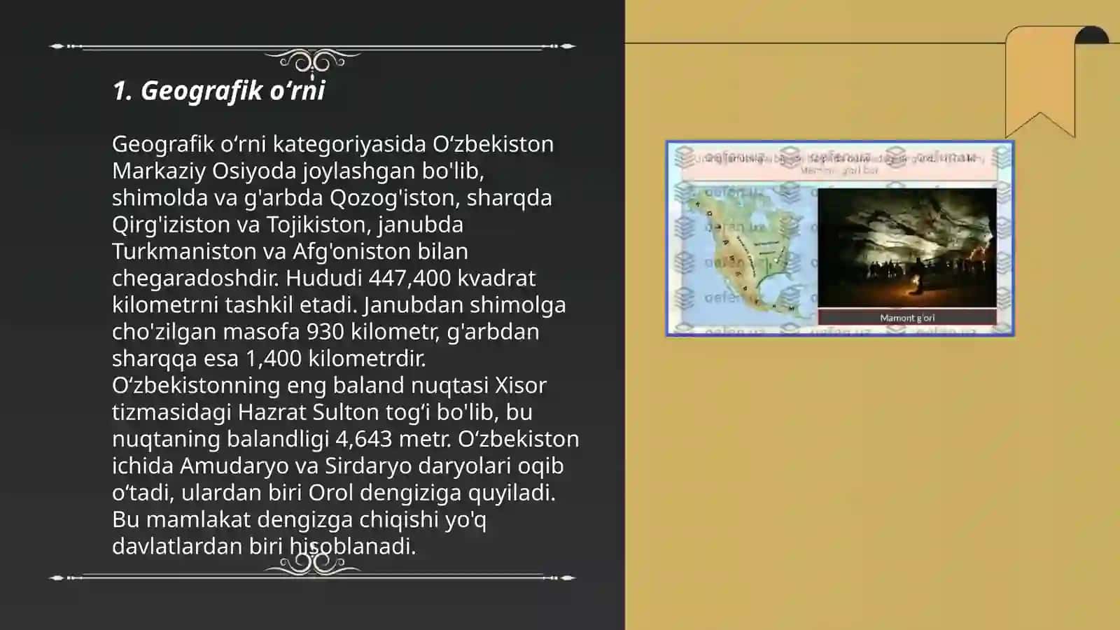 Shimoliy Amerika geografik oʻrni chegaralari foydali qazilmalari 3