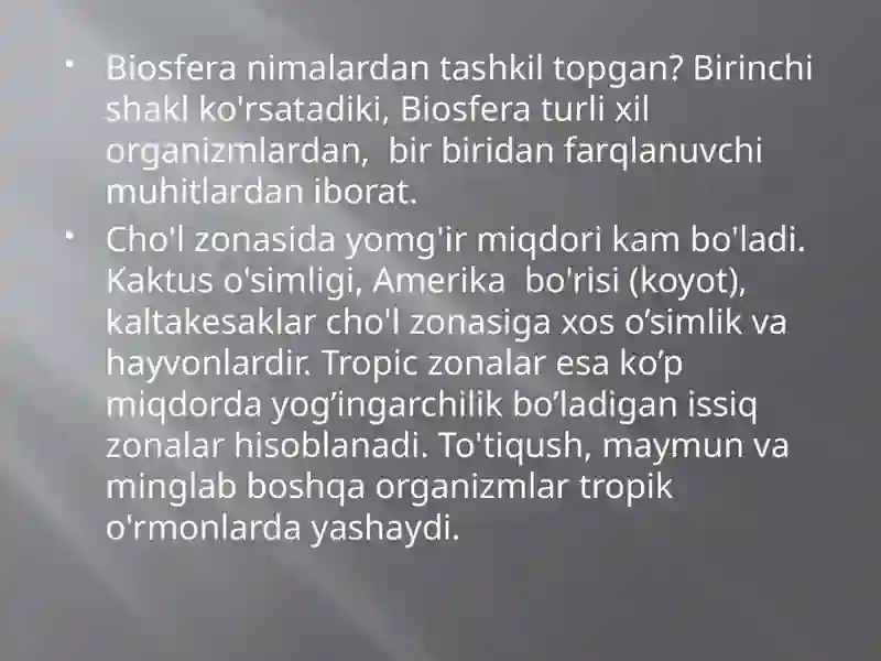 Biosfera 3
