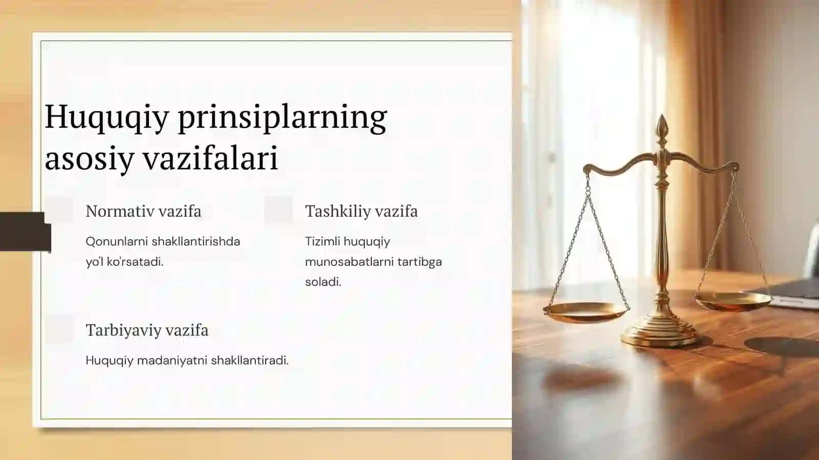 Huquqiy prinsiplar tushunchasi, turlari va oʻzaro farqlari 3