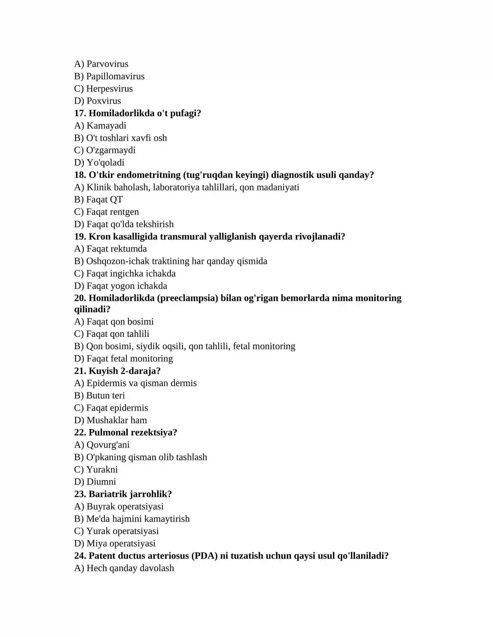 Ginekologiya savollari 3