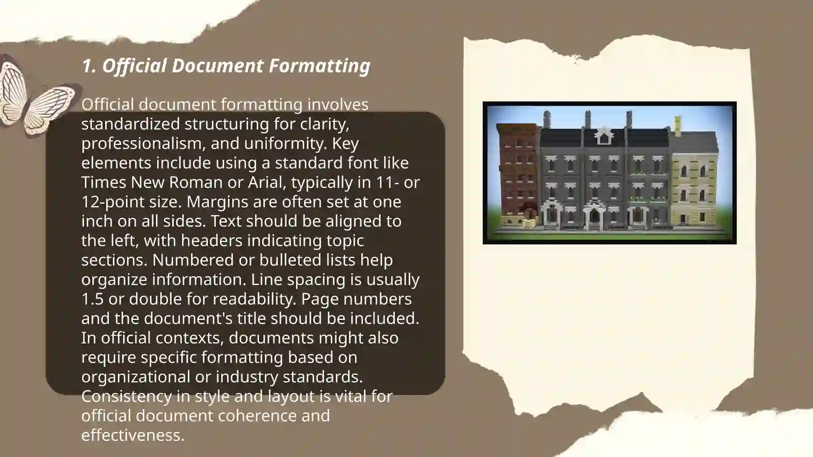 Official Document Formatting 3