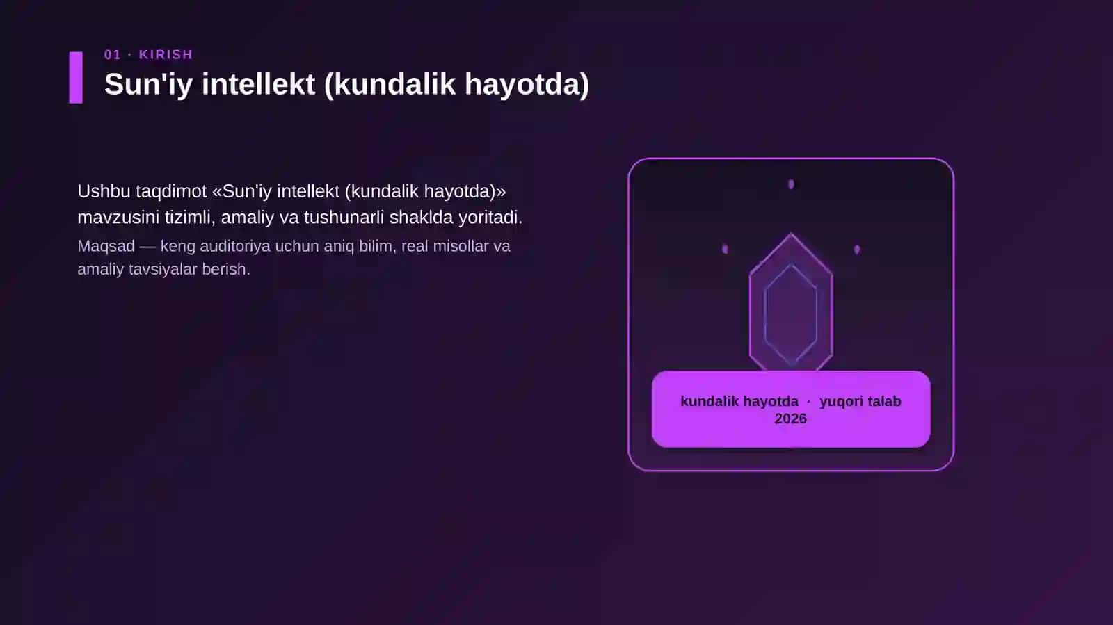 Sun'iy intellekt (kundalik hayotda) 3
