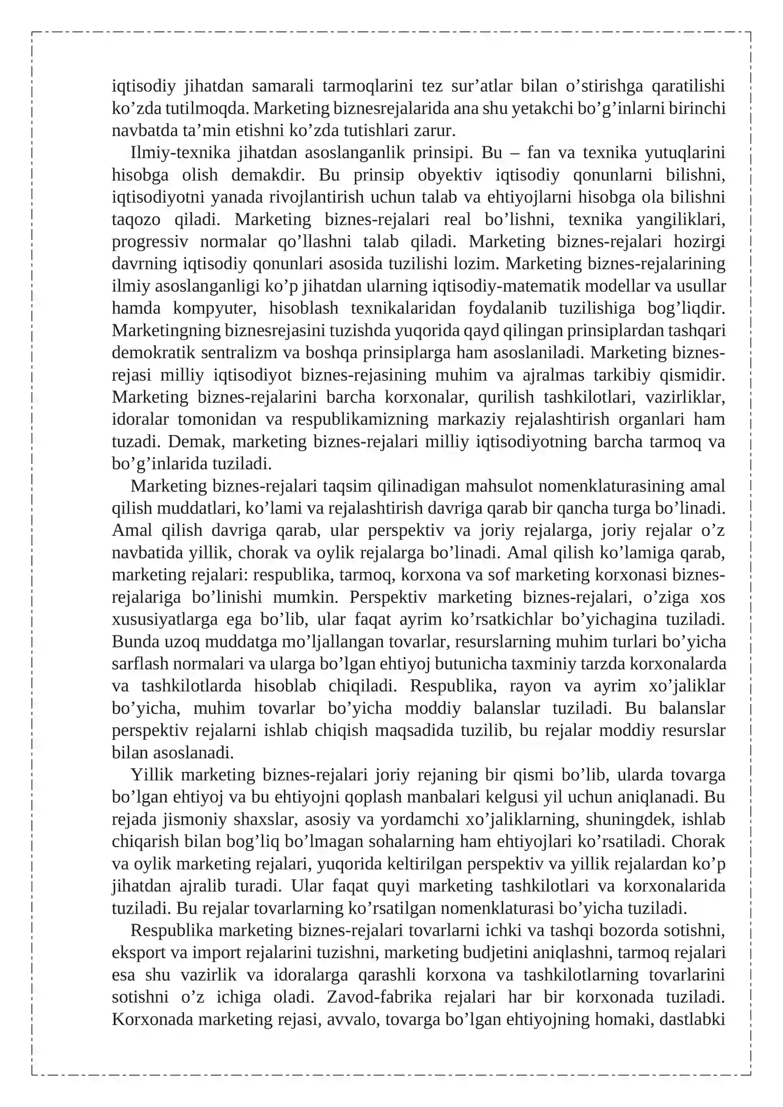 Marketing – biznes rejasi 3