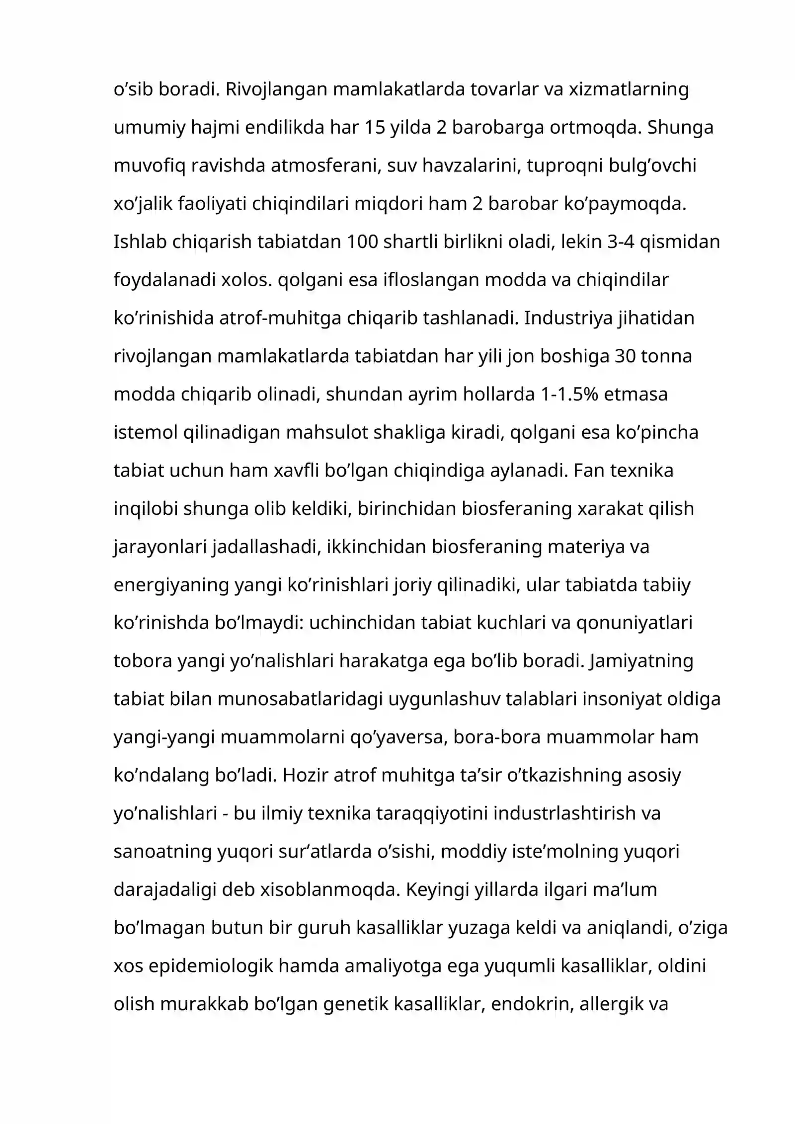 ILMIY TEXNIKA TARAQQIYOTINING TABIATGA TA’SIRI 3