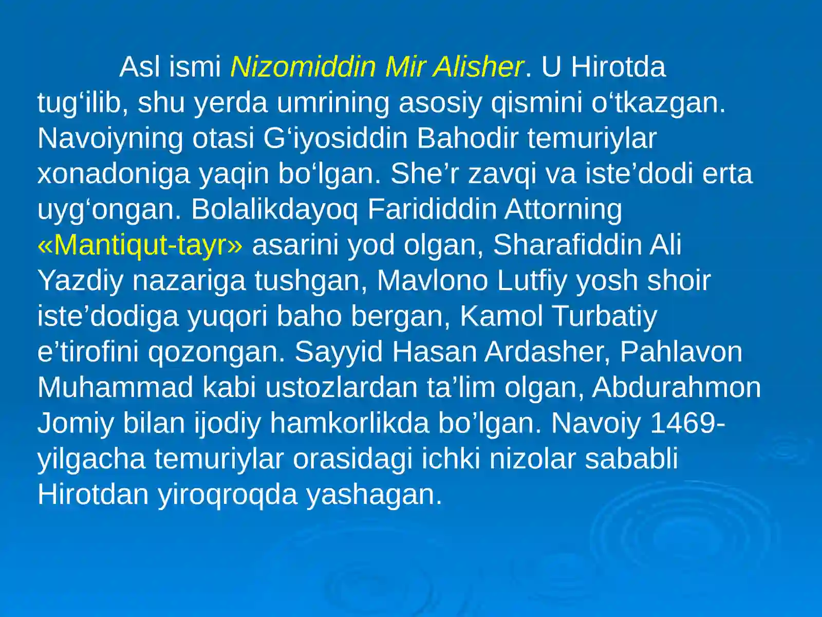 Mir Alisher Navoiy 3