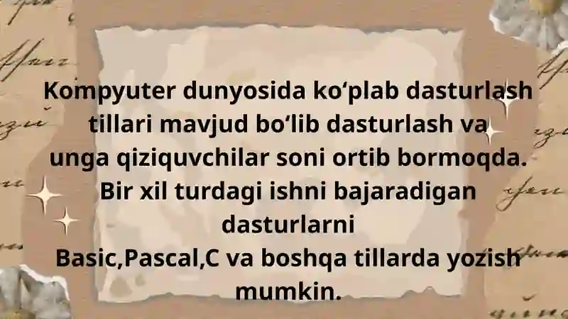 Python dasturlash tilida sodda shakllar chizish 3