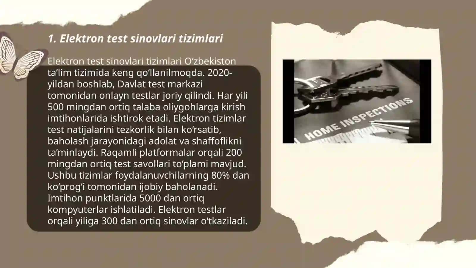 Elektron test sinovlari tizimlari 3