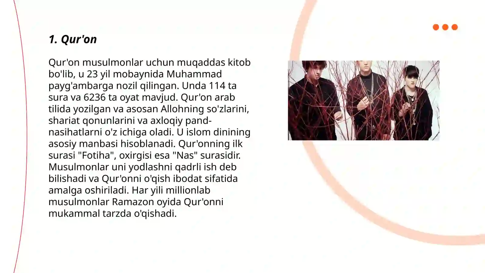 Islom dinining muqaddas manbalari 3