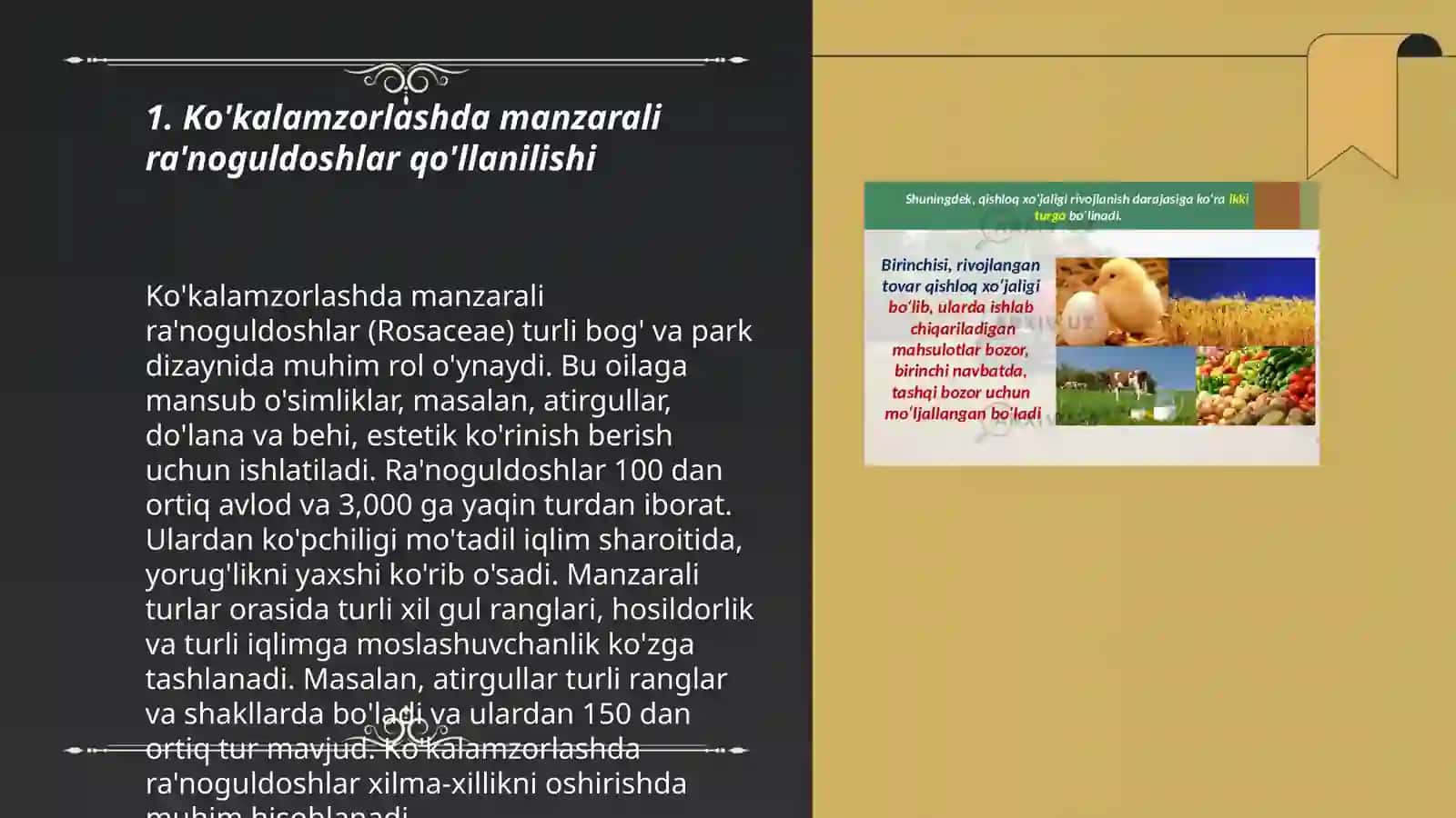 Ko'kalamzorlashtrishda foydalaniladigon ra'noguldoshlar (rosacea) oilasining manzarali vakillari 3