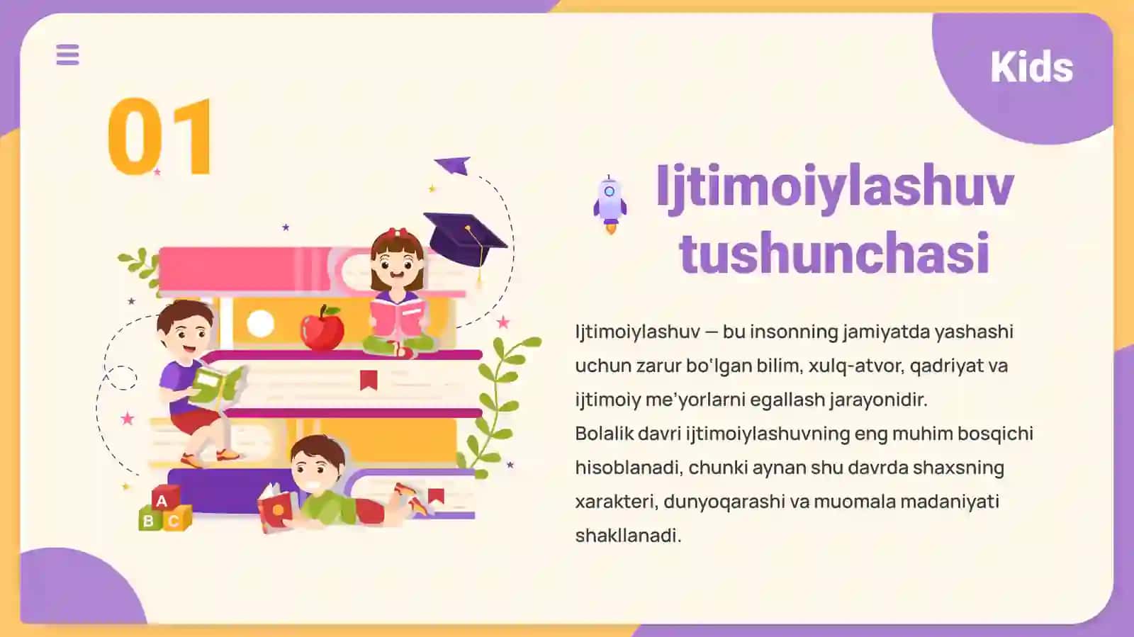Bolalarda ijtimoiylashuv jarayonini shaklantirish masalalari 3