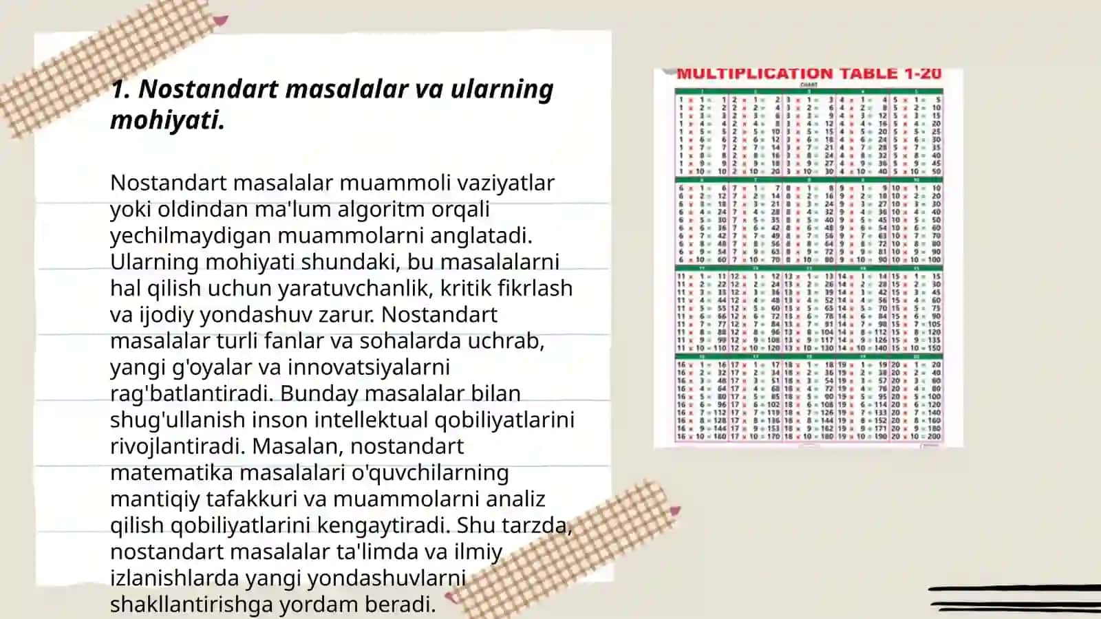 matematika darslarida nostandart masalalar orqali ijodiy fikrlarni shakllantirish 3