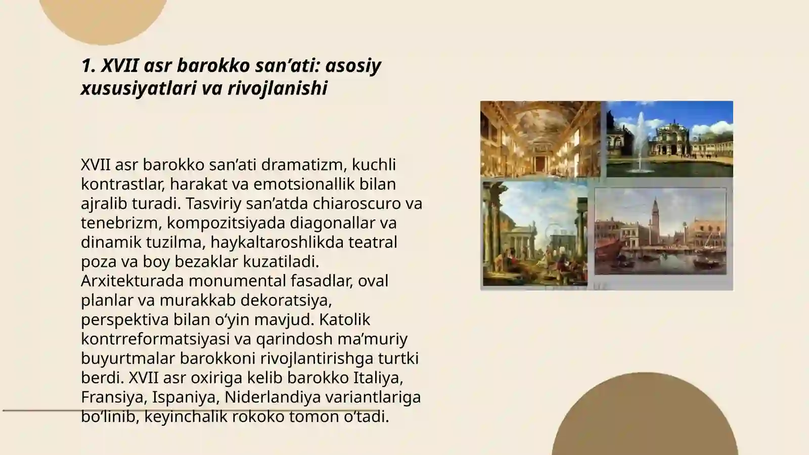 XVII asr san’ati 3