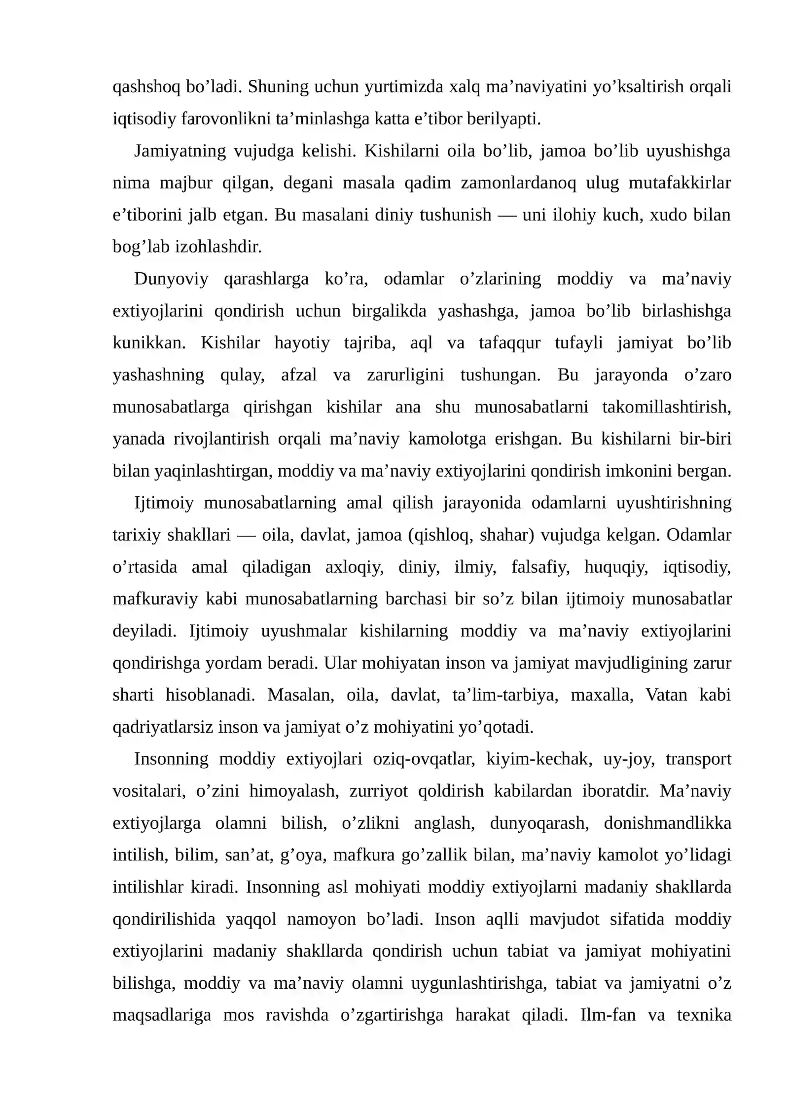 Jamiyat falsafasi.(sosiolog’iya) 3