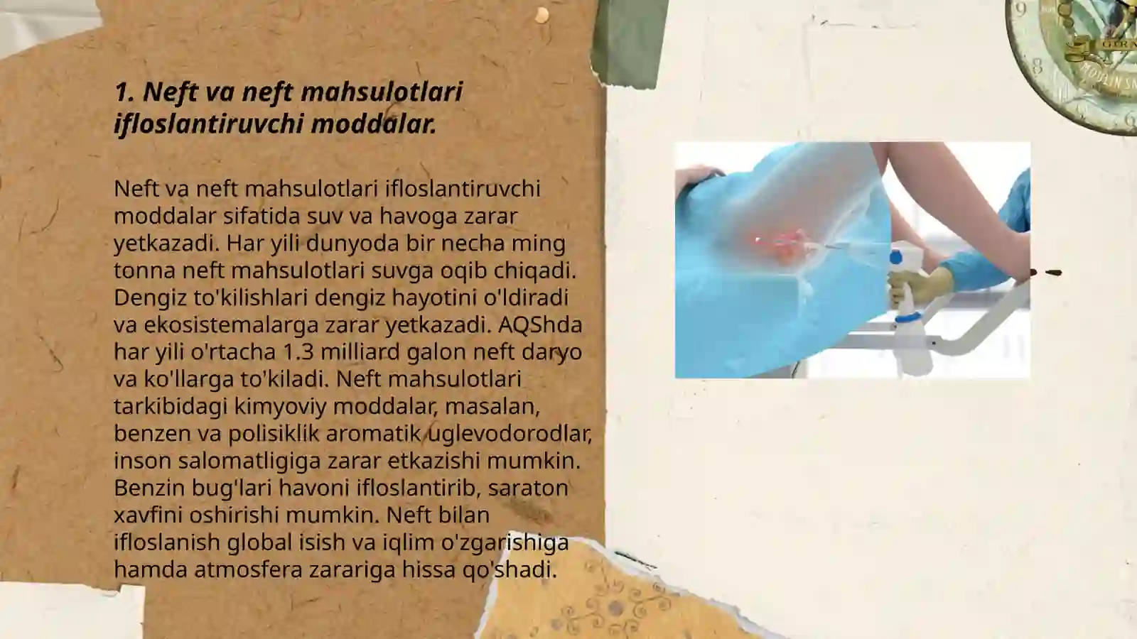 Neft va neft mahsulotlari ifloslantiruvchi moddalar 3