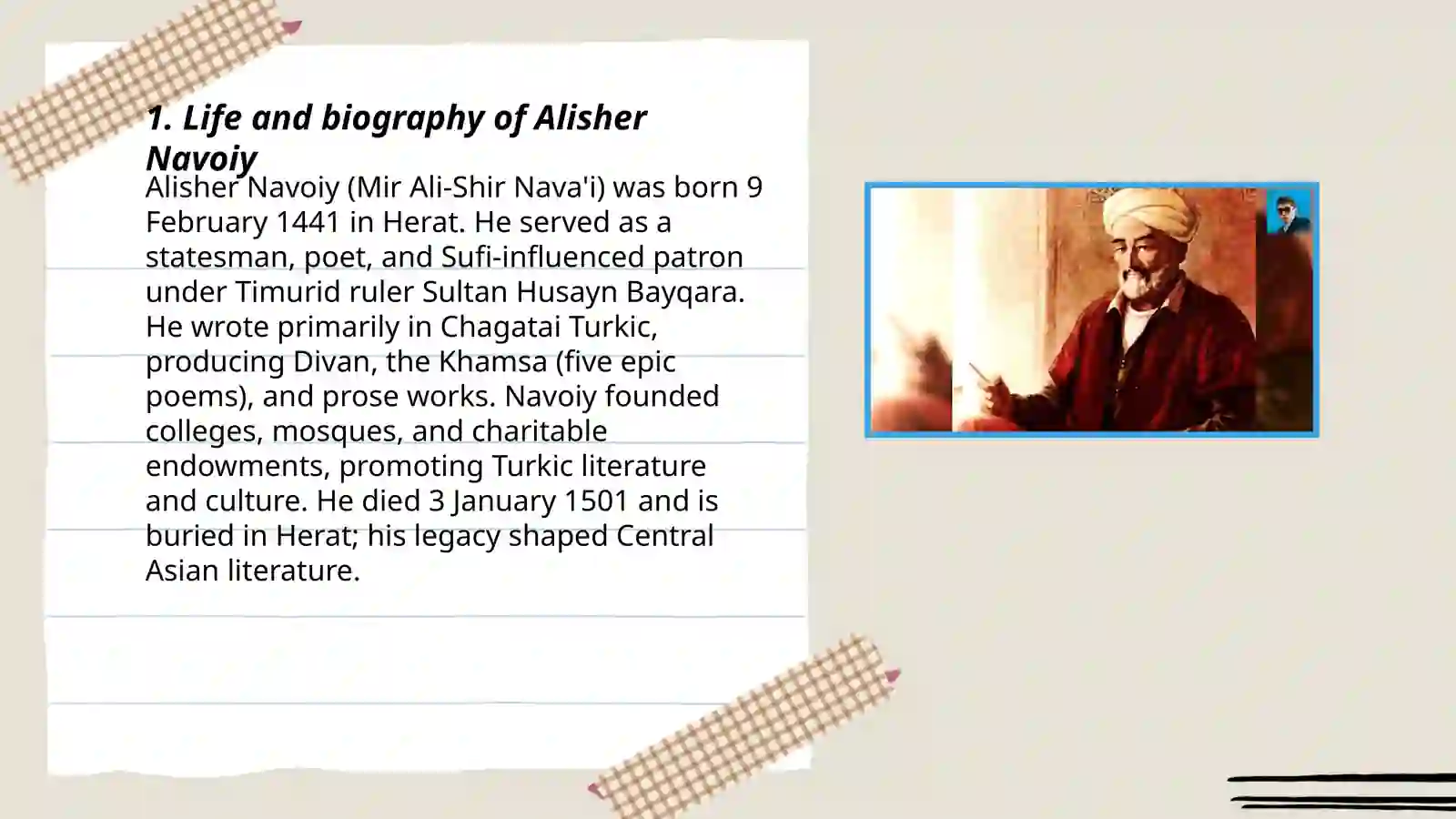 Alisher Navoiy 3