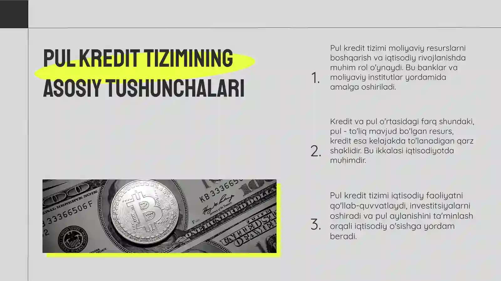 Pul kredit tizimi 3