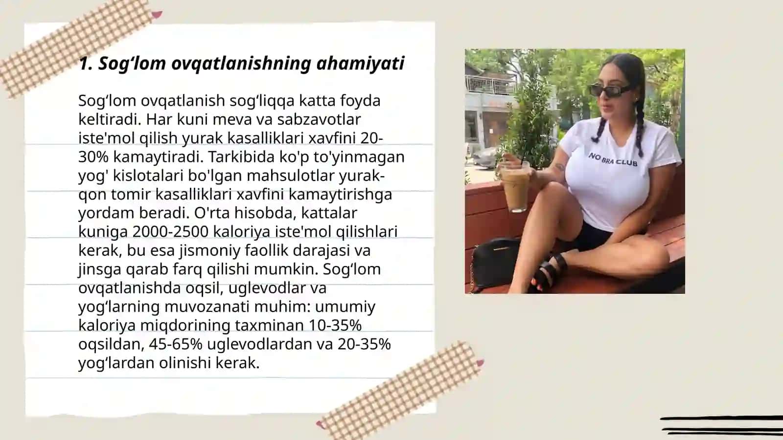 Sogʻlom ovqatlanishning ahamiyati 3