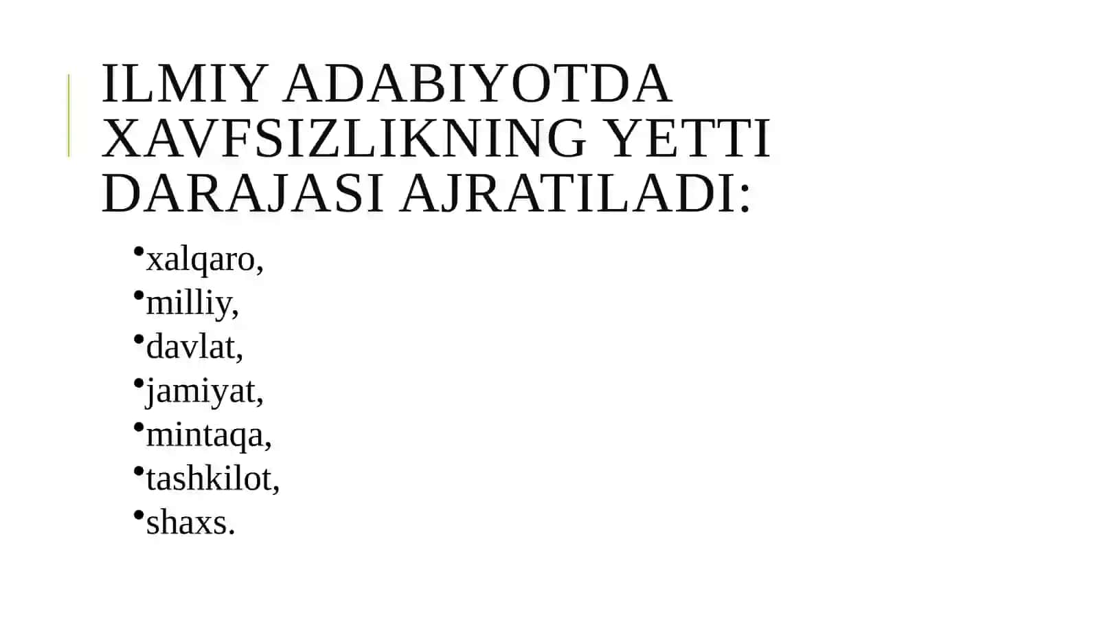 Mаmlаkаt iqtisodiy xаvfsizligi 3