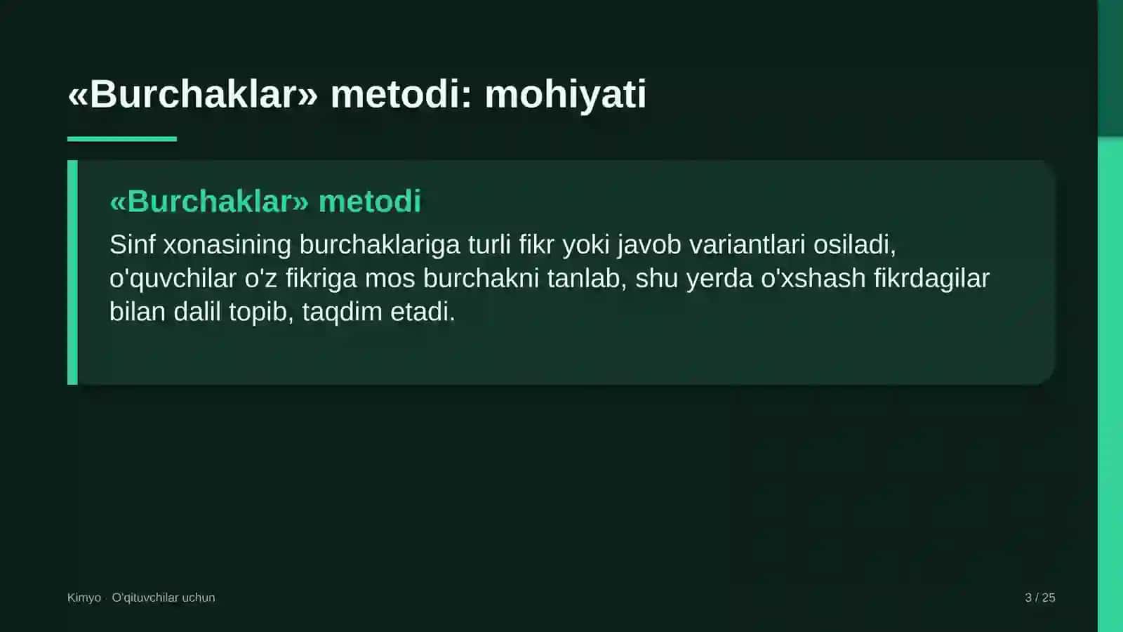 kimyo darslarida burchaklar metodidan foydalanish 9019 3